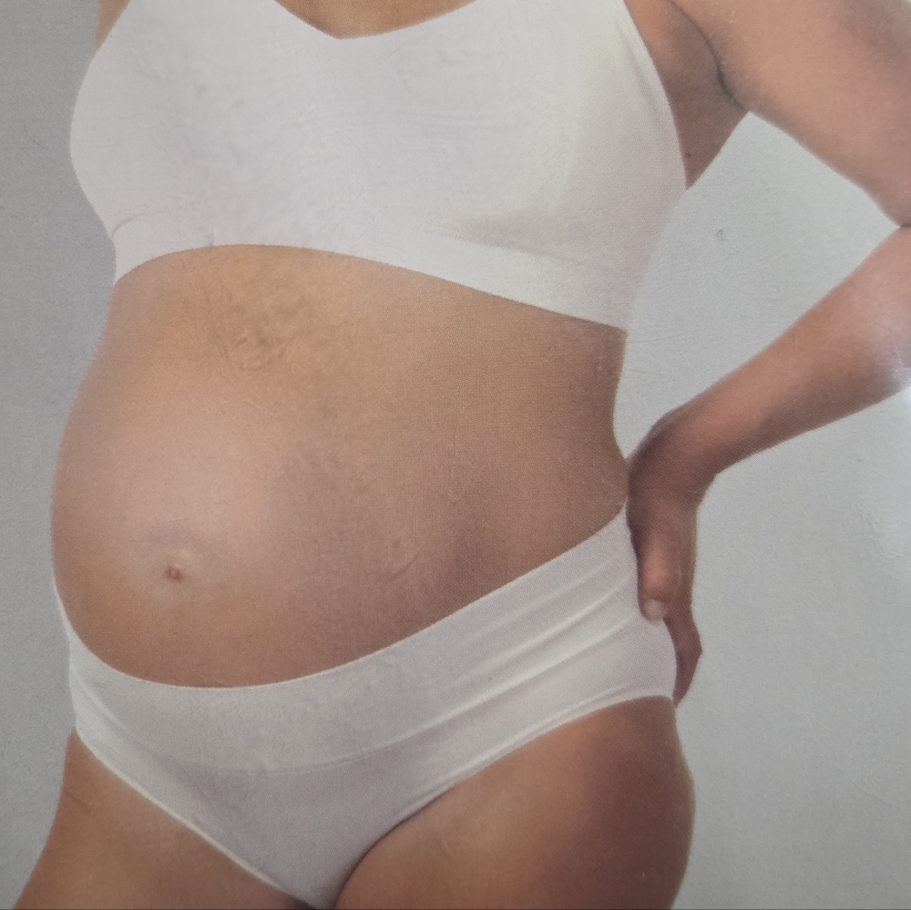 Destination Maternity (2)3-Pack Seamless Foldover Bikini .. XXXL